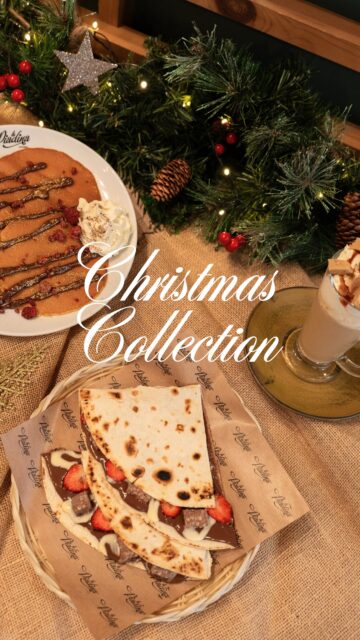 Los favoritos de navidad are back in town🎄 

🌮 Piadina de Suchard (un clásico 🍫)
🥞 Tortitas de Ferrero Rocher
☕️ Café Especial de Turrón Blando

Qué mejor forma de empezar estas navidades que con una merienda en la mejor compañía 💞