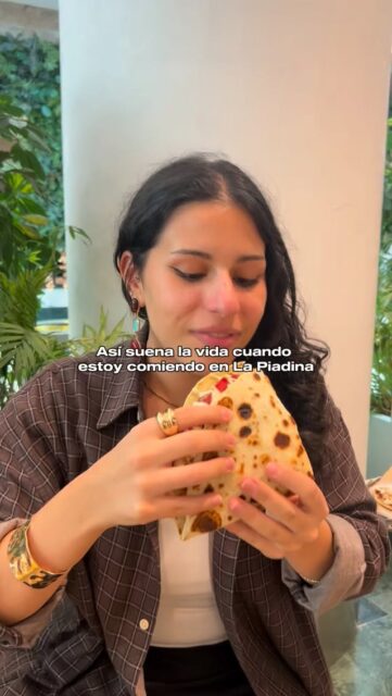 En La Piadina todo es de color de rosa🌹