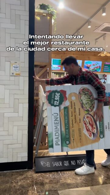 ¿Quién quiere una Piadina debajo de su casa?🏡