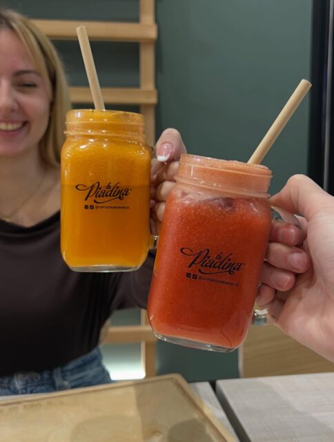 El mejor acompañamiento para la comida: un piadizumo lleno de vitaminas🍹